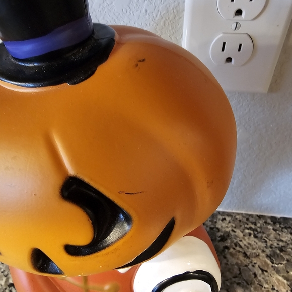 Hyde Eek Blow Mold - Pumpkin Man - Picture 4 of 6